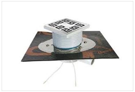 Water Drain System, With Bituminous Coating And Insulation Of Flat Roofs